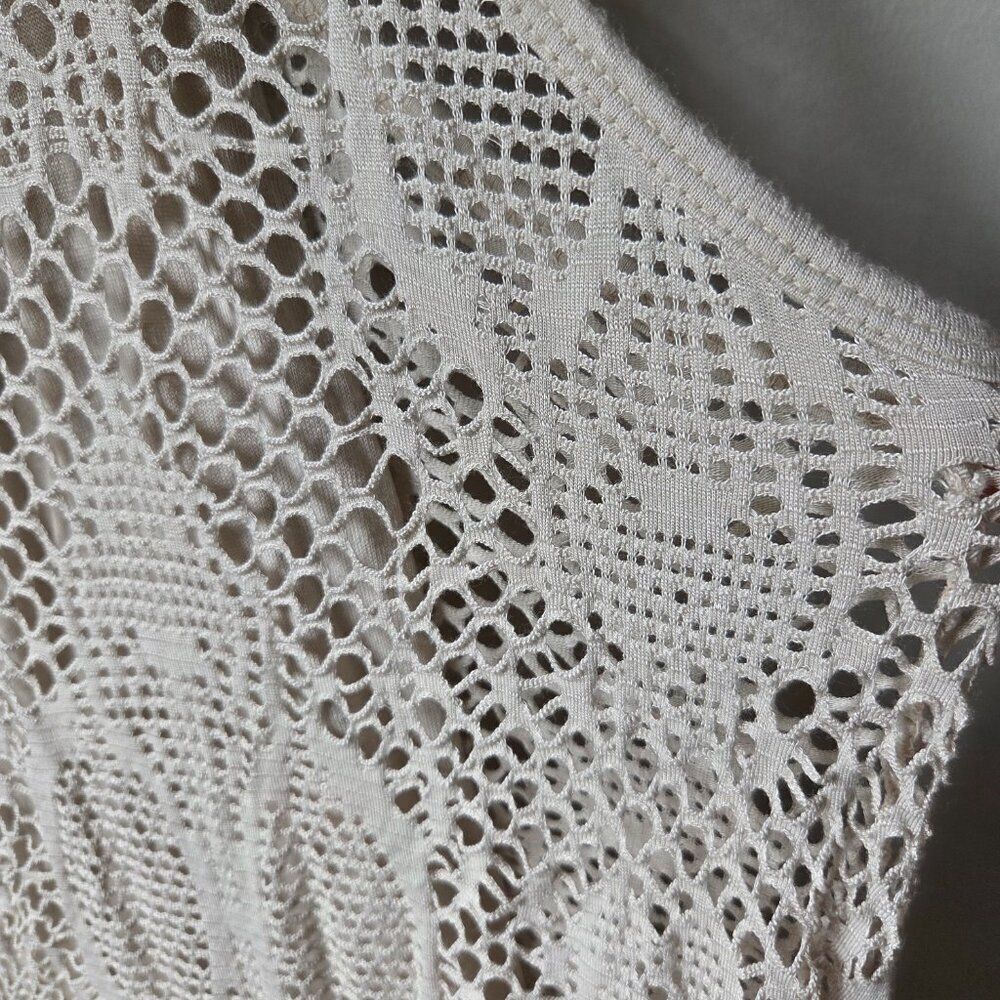 EUC AQUAVITA 2 PC TAUPE KNIT LACED 2 PC TANK TOP BEACH / SWIM ONE SIZE - Picture 11 of 15